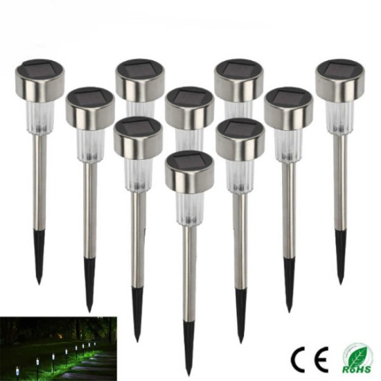 10 броя Градински соларни LED лампи 10 броя Градински соларни LED лампи