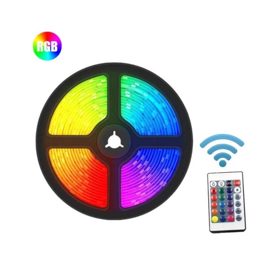 RGB LED Лента 5 метра с дистанционно
