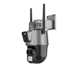 WiFi смарт камера за наблюдение с двойна леща, ротация и Full HD (8MP) резолюция