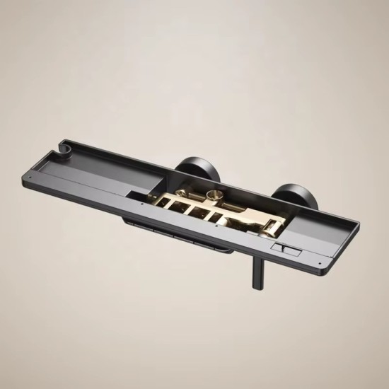 Луксозен дигитален термостатичен душ панел с LED дисплей и сензорно управление