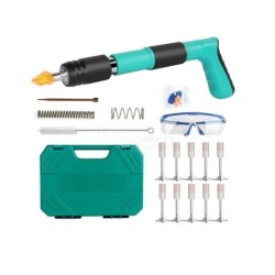 Ръчен пистолет такер за забиване на пирони със заряд в метал и бетон